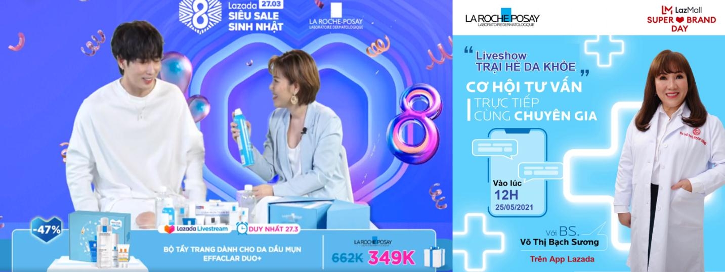 lazada and laroche posay to run years most attractive promotional programme on lazmall