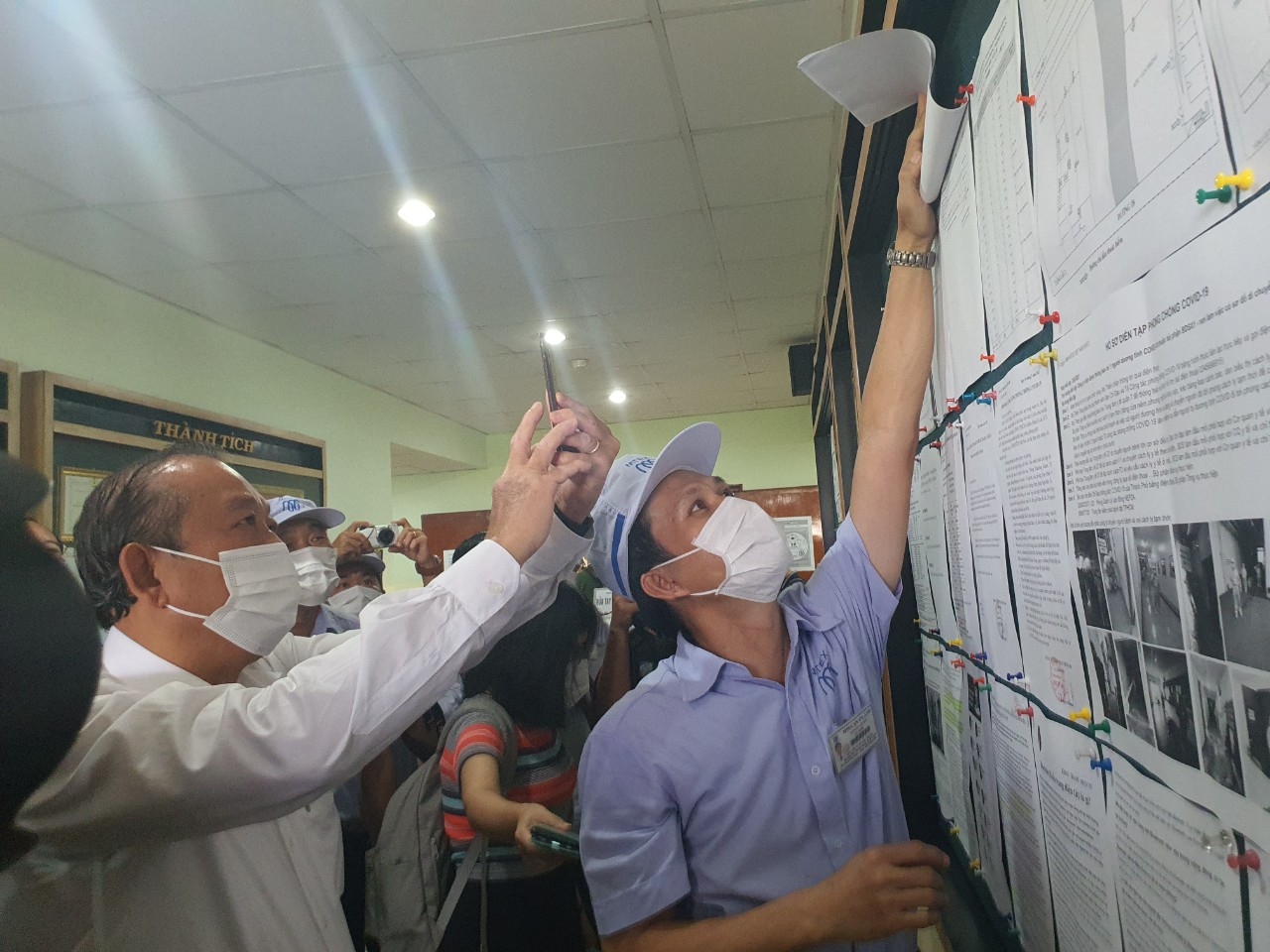 strictly prevent pandemic at tan thuan export processing zone