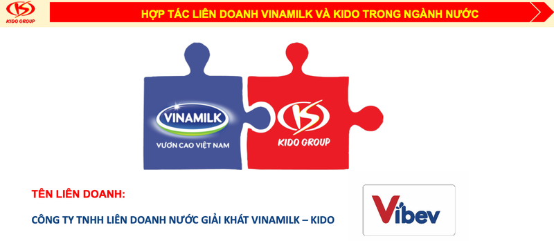 Joint venture formed by major beverage groups Vinamilk and Kido