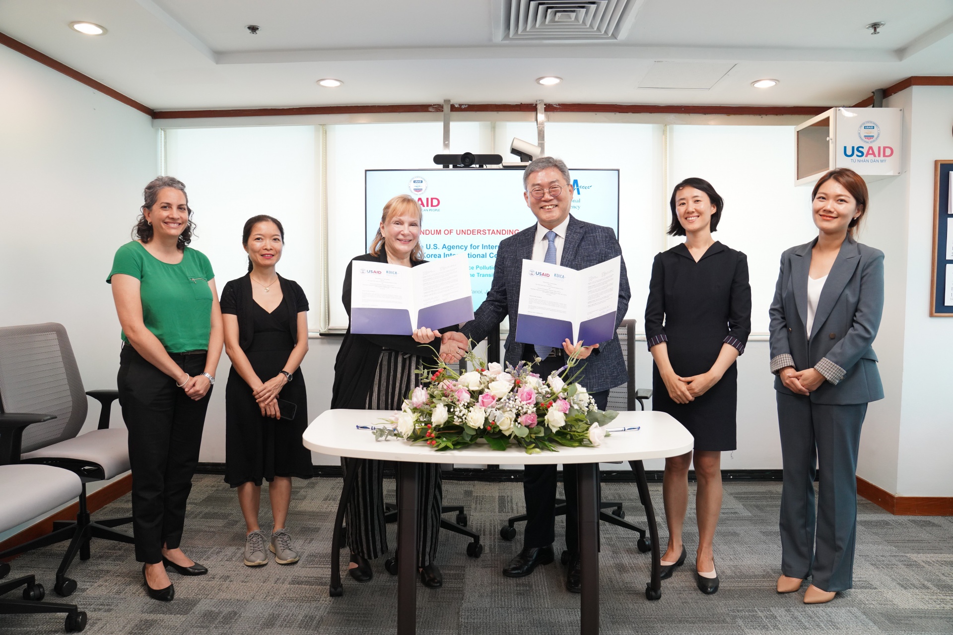 USAID signs MoU with KOICA on climate change and environmental protection