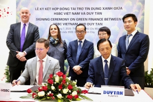 HSBC Vietnam rolls out first green financing package for Duy Tan Plastics Recycling