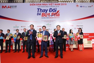 Saigon-Hanoi Securities (SHS) honoured at Vietnam M&A Forum 2019