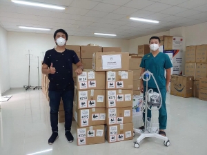 SPG Invest donates medical devices to 10 frontline hospitals in Ho Chi Minh City
