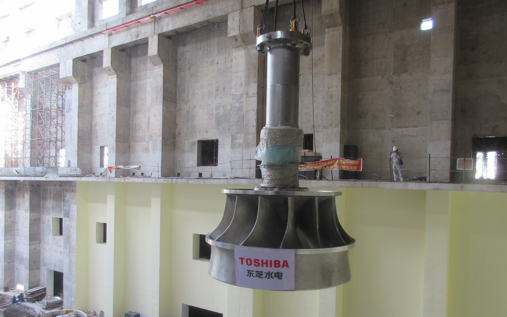trung son hydro power station starts operations with toshiba hydropower systems