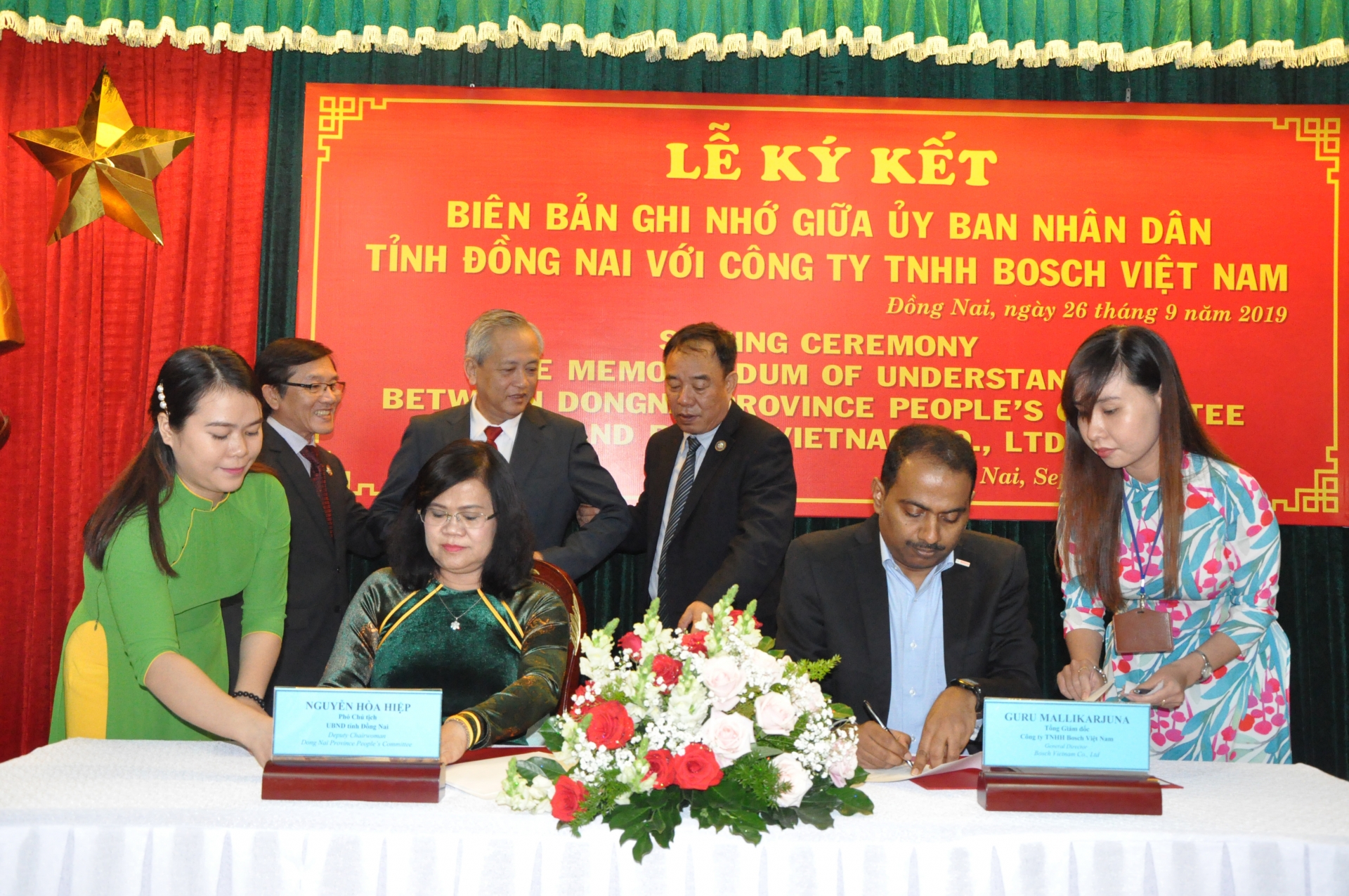Bosch inks MOU with Dong Nai to develop skilled labour force