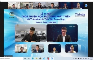 MVV Academy forms partnership with Tinh Van Consulting in human resources management