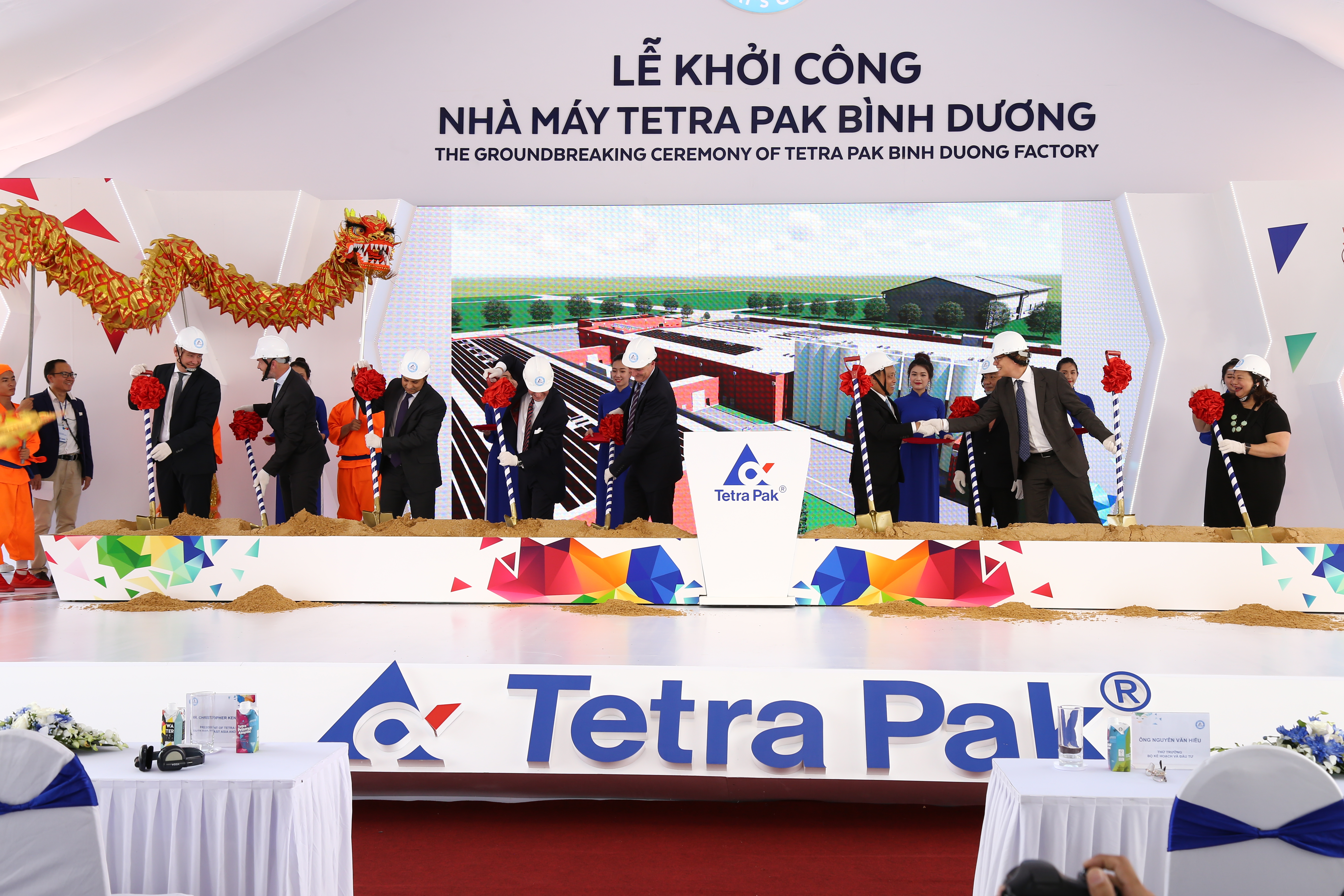 Tetra Pak breaks ground on $110-million factory in Binh Duong