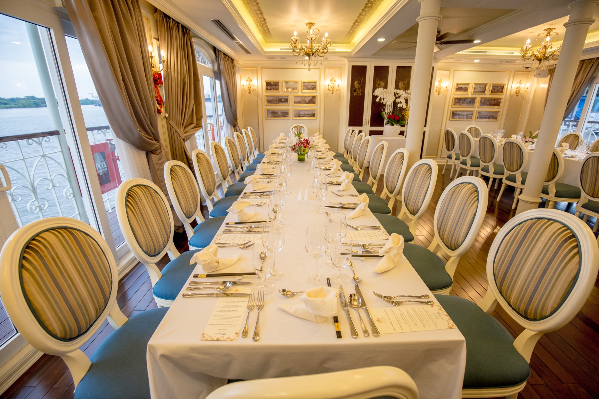 saigon princess offers unique fine dining experience and cruise