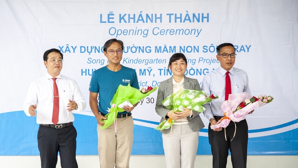 basf creates safer eco friendly learning environment in dong nai