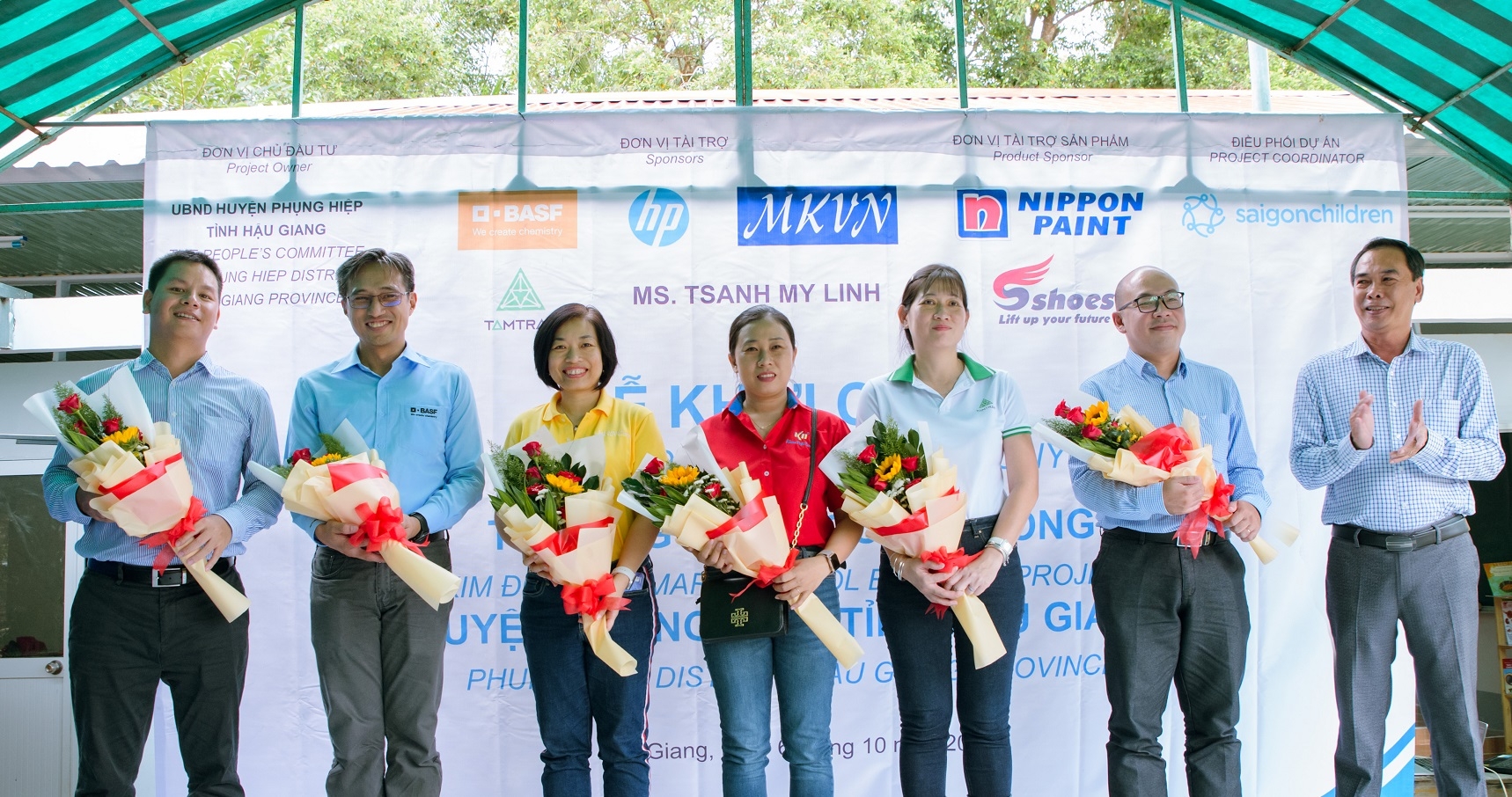 basf partners up with customers to rebuild school in remote area in hau giang vietnam