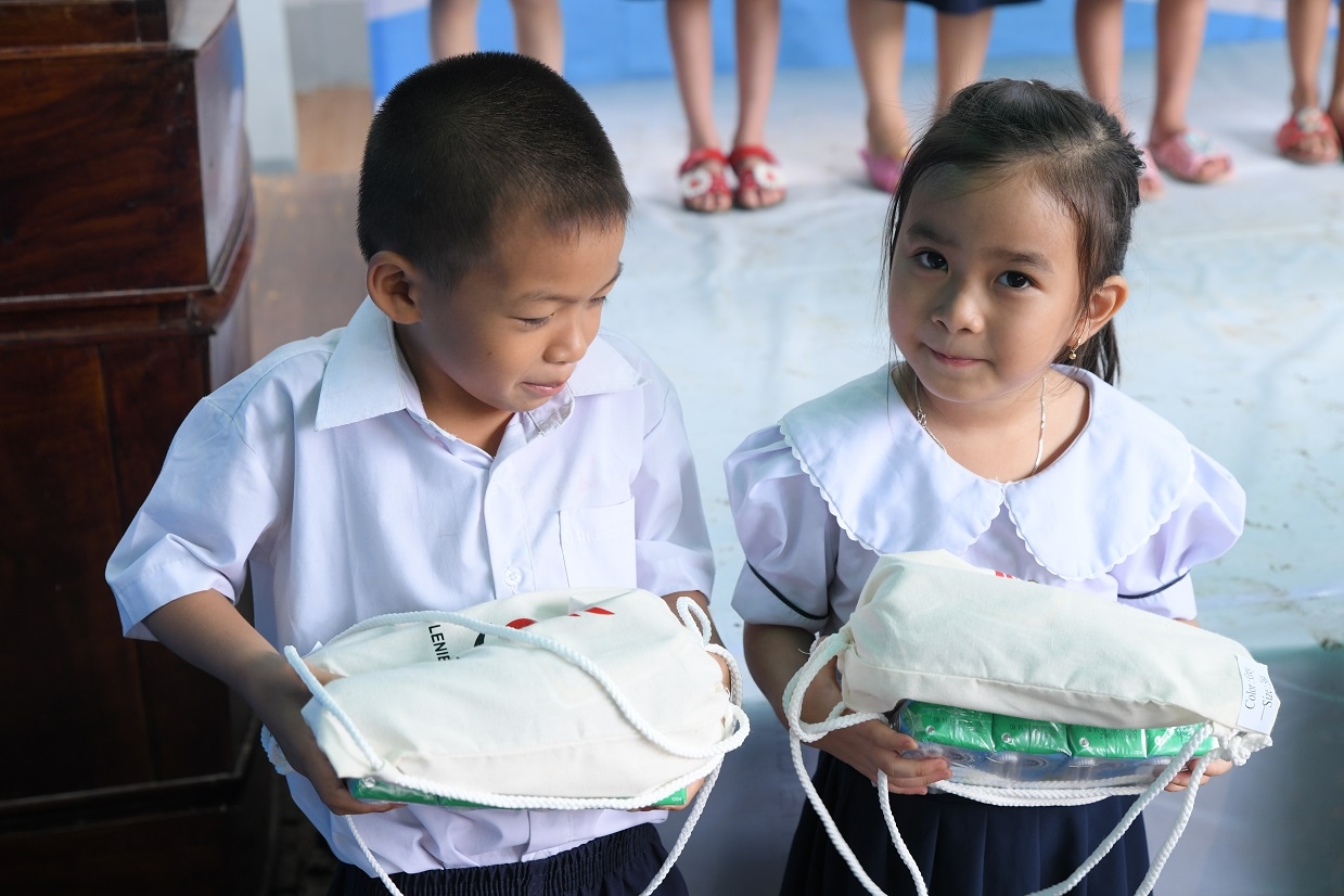 basf partners up with customers to rebuild school in remote area in hau giang vietnam