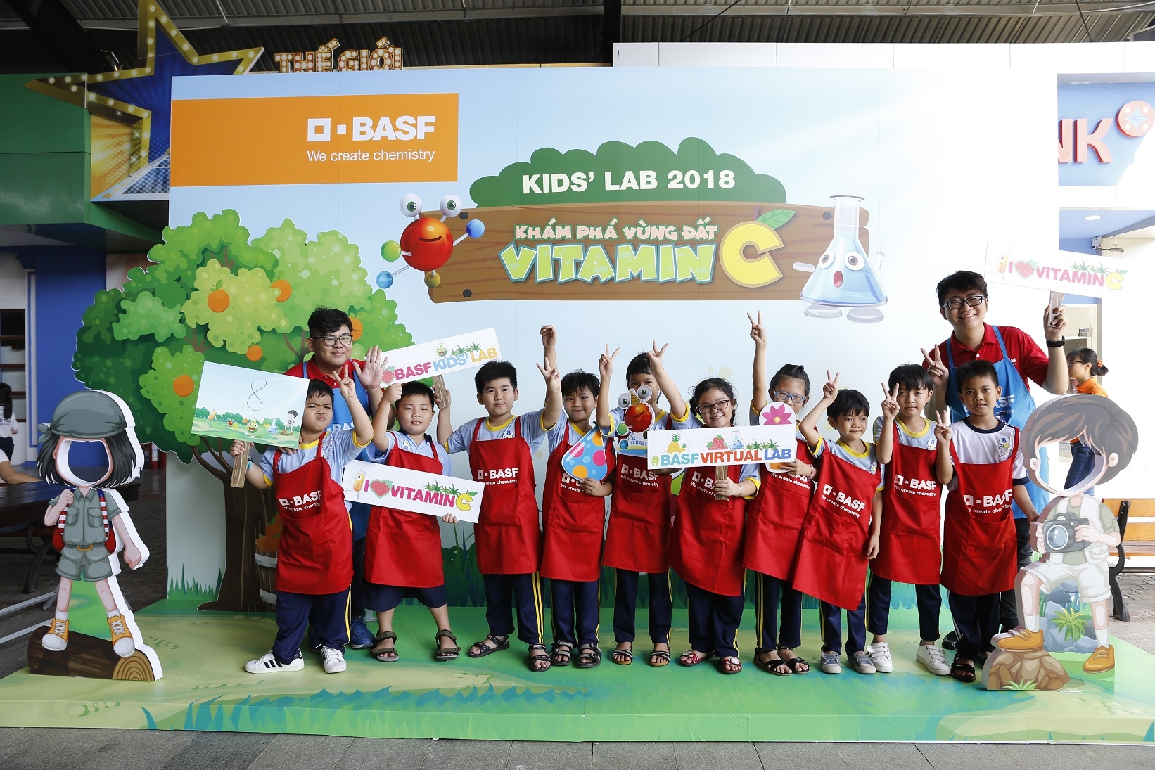basf kids lab 2018 brings chemistry to the young and needy