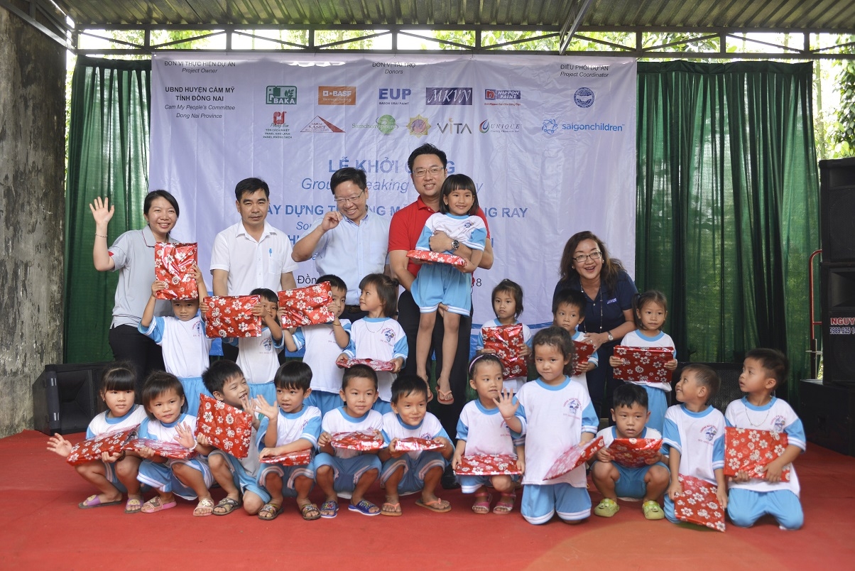 BASF and customers launch kindergarten project in Dong Nai