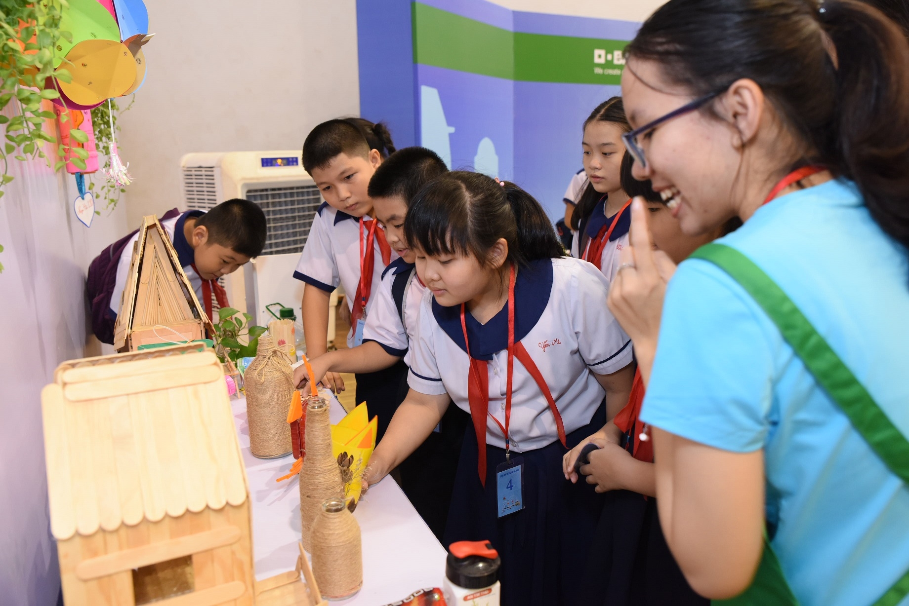 650 children learn about recycling at basf kids lab