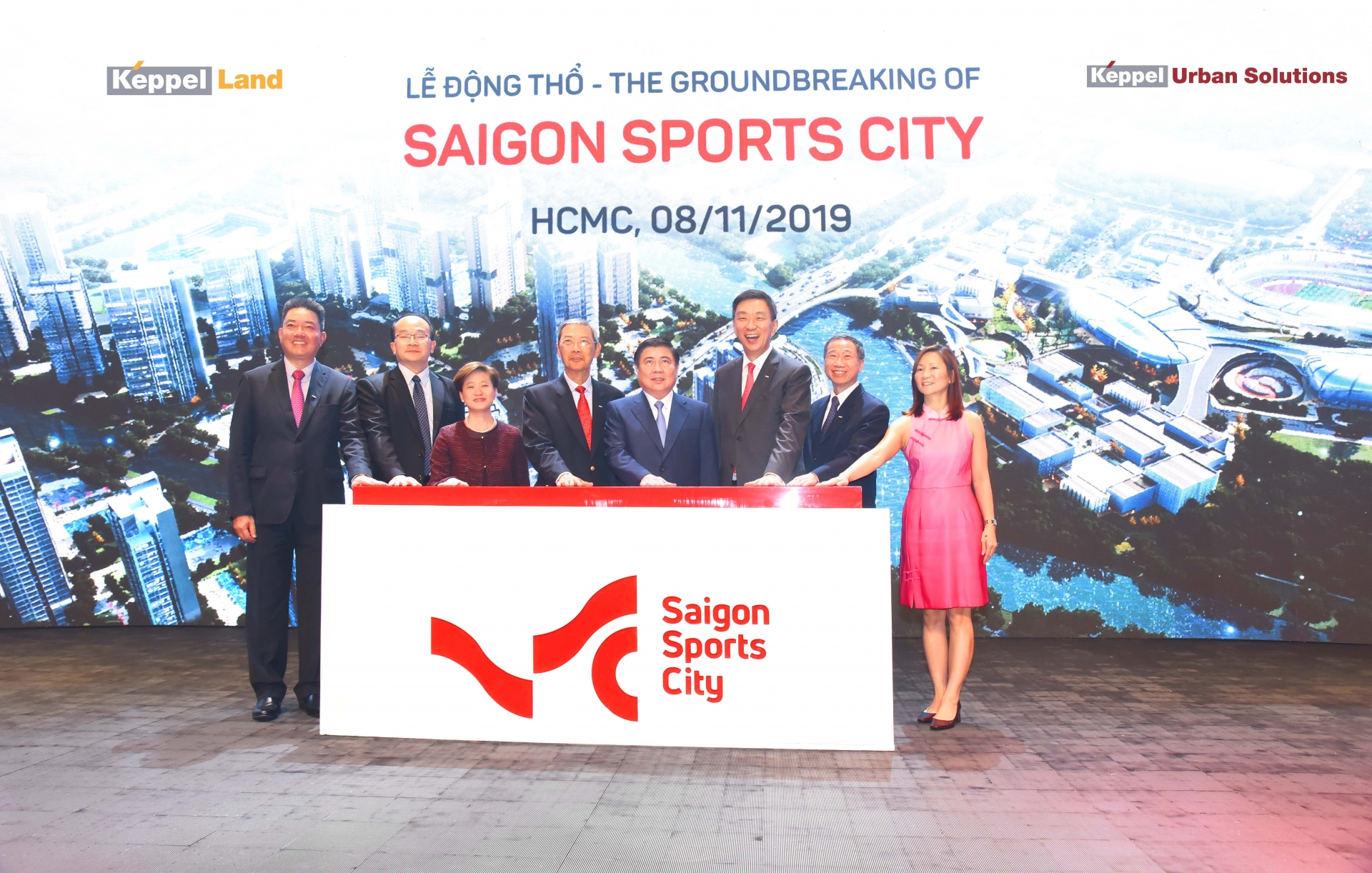 Keppel breaks ground on Saigon Sports City