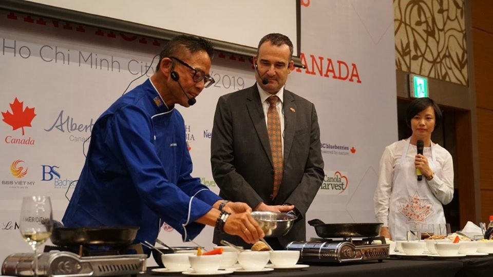 canadian agri and seafood on show at canadian delicacies