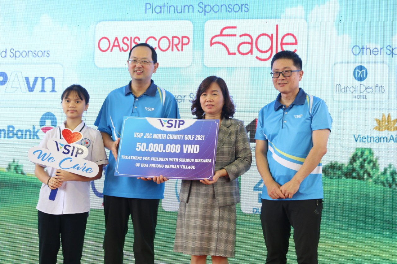 Second VSIP JSC charity golf event kicked off