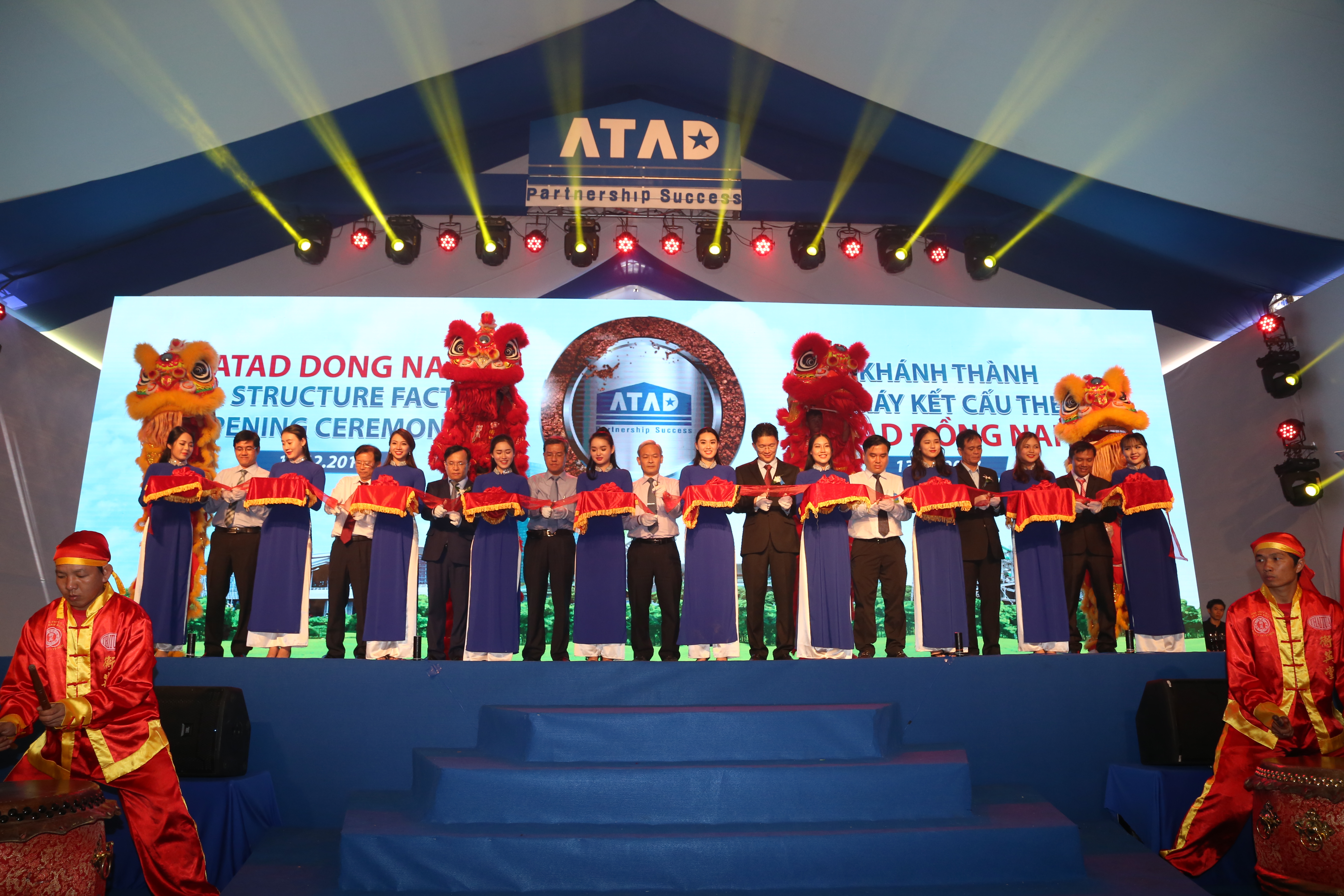 ATAD inaugurates the LEED-certified steel factory in Dong Nai 