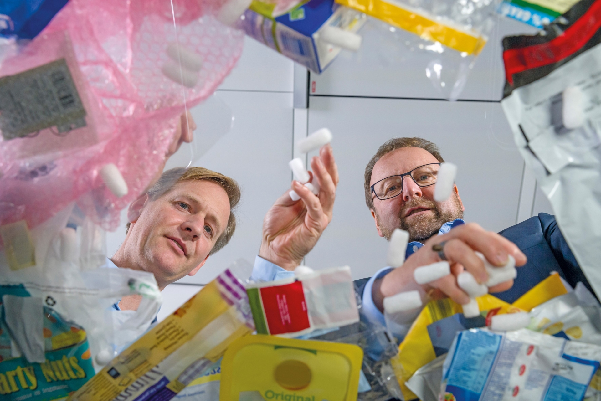 basf for the first time makes products with chemically recycled plastics