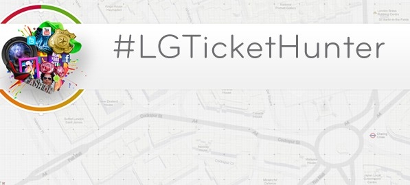 lg lauches twitter ticket hunter