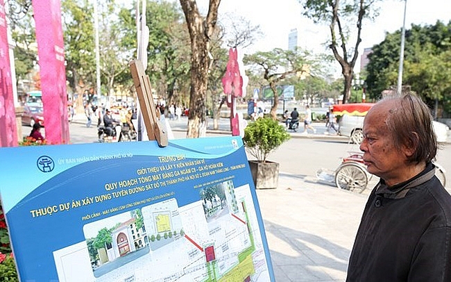 public votes for underground metro station by hoan kiem lake