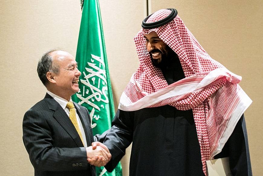softbank and saudi arabia sign for worlds largest solar power project