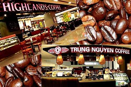 trung nguyen brand is threatened from domestic competition