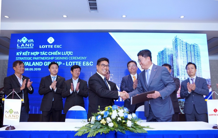 lotte ec appointed as the main contractor for the grand manhattan