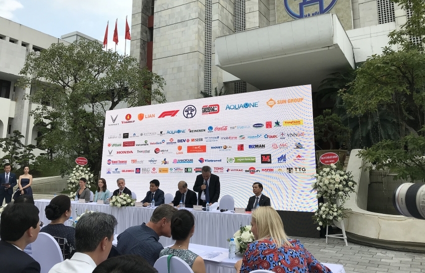 Vingroup named as exclusive sponsor of F1 race in Hanoi