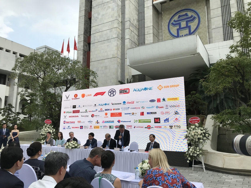 vingroup named as exclusive sponsor of f1 race in hanoi