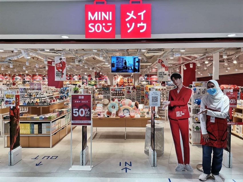 the expansion plan of miniso is outdated